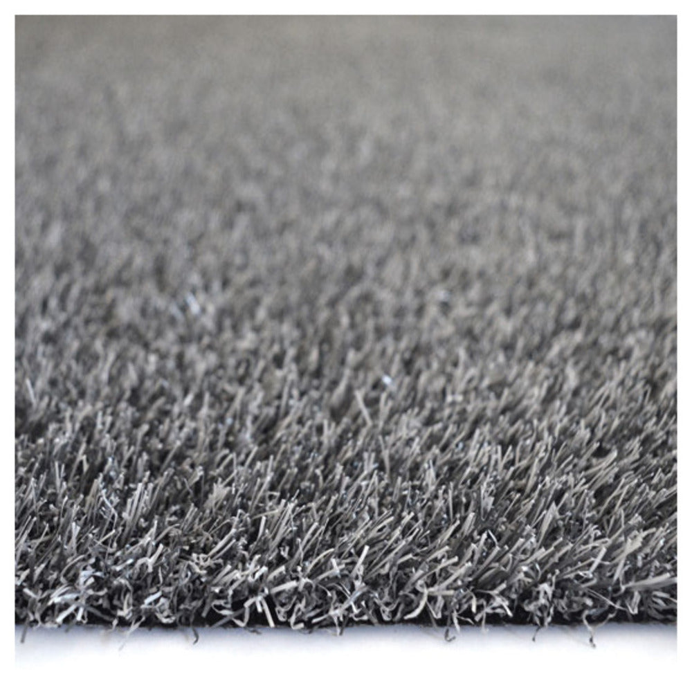  Gazon Synthétique Happy Party - Couleur Gris Foncé - Classé Feu - 20mm - 1m X 9m