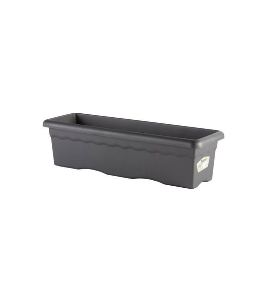  Jardiniere Rectangulaire - 60 X 33 Cm - Anthracite