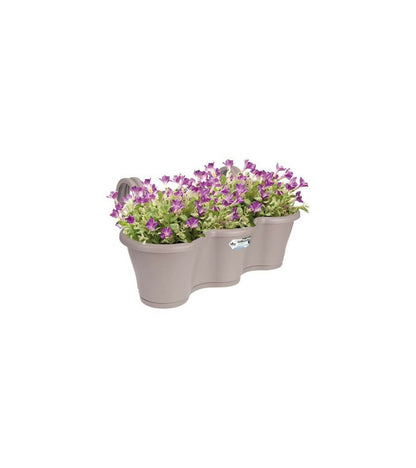 Elho Balconniere Corsica Trio L 27.1 X W 53.5 X H 25.9 Cm - Taupe