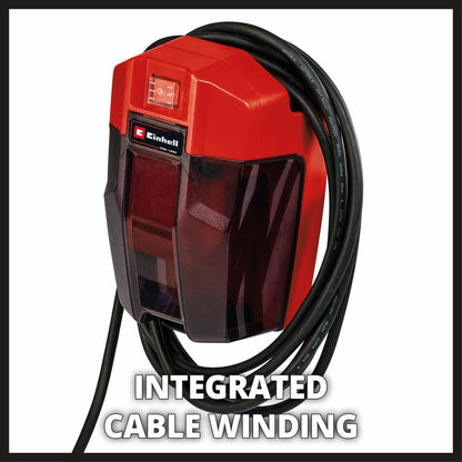 Einhell Pompe D’évacuation Eaux Claires Sans Fil Ge-sp 18 Li - Capacité 5000 L/h - Profondeur D'immersion 4 M - Sans Batterie