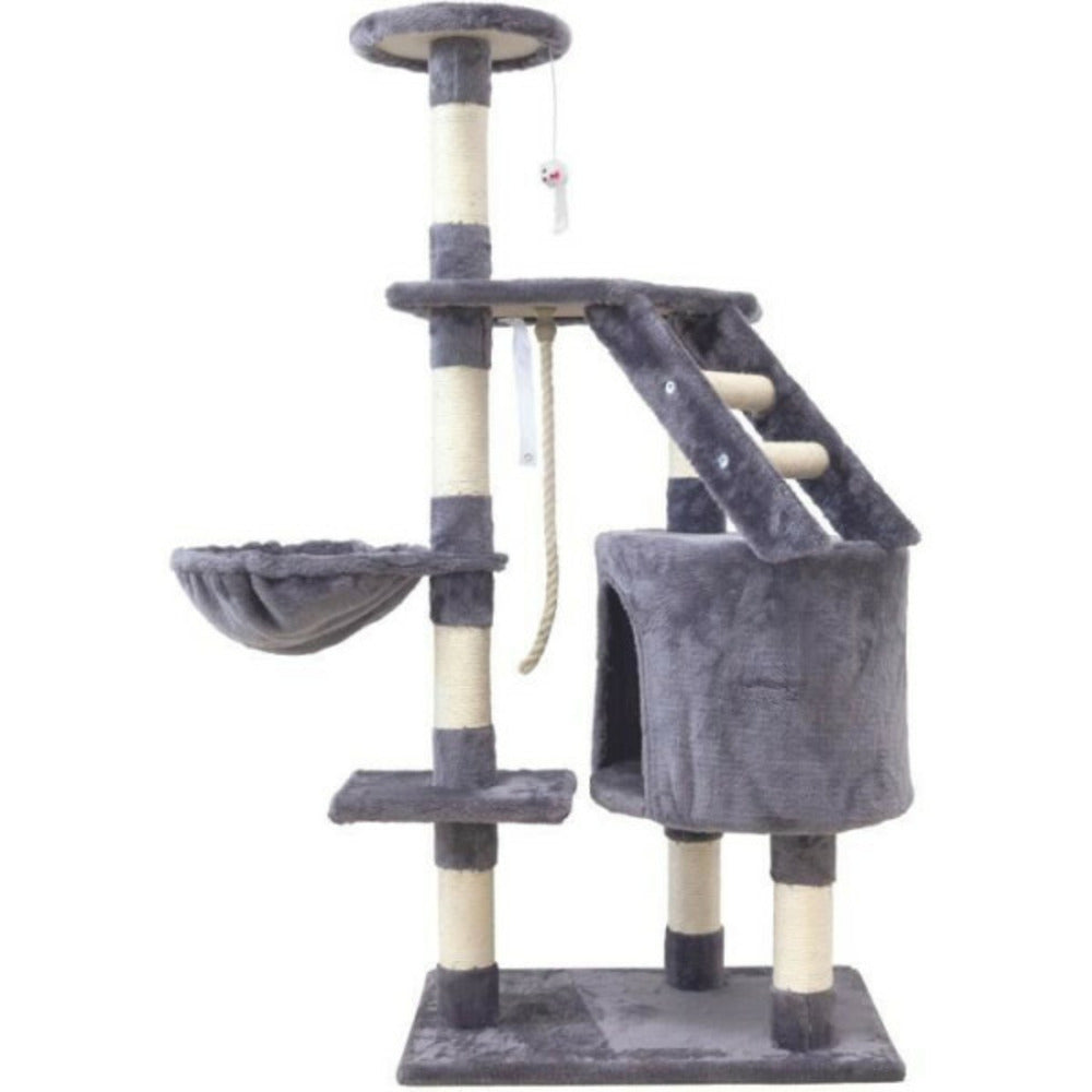  Arbre A Chat Marie - 40x55x120cm - Gris
