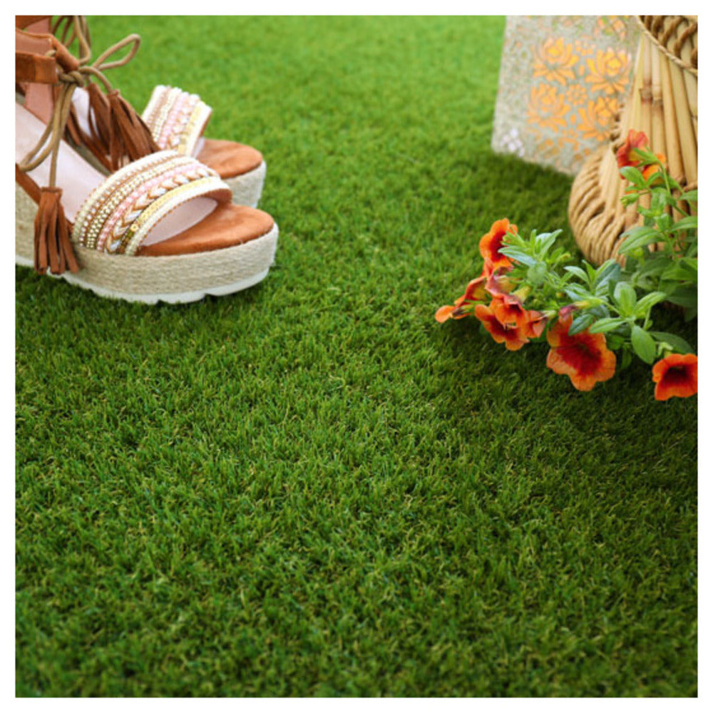  Gazon Synthétique Jardin D'été - 30mm - 1m X 8m