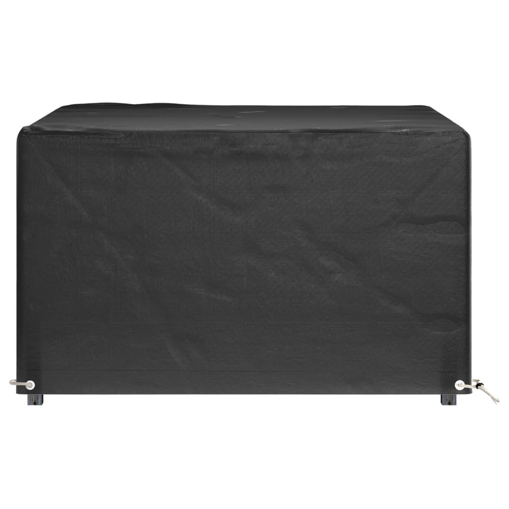 VIDAXL Housses De Salon De Jardin 2 Pcs 8 œillets 132x132x80 Cm Carré