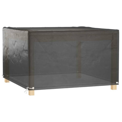VIDAXL Housses De Salon De Jardin 2 Pcs 8 œillets 132x132x80 Cm Carré