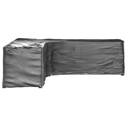 VIDAXL Housses De Salon De Jardin En Forme De L 2 Pcs 20 œillets