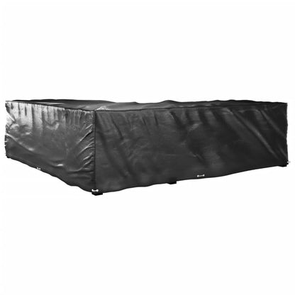 VIDAXL Housses De Salon De Jardin En Forme De L 2 Pcs 16 œillets