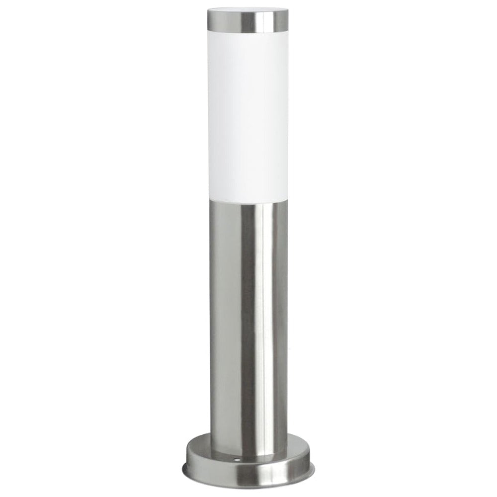  Borne D'éclairage De Jardin 20 W Chrome 45 Cm Rx1010-45