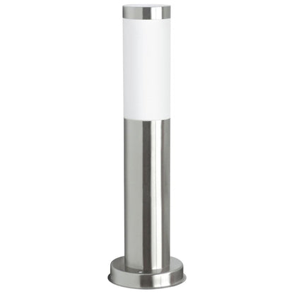  Borne D'éclairage De Jardin 20 W Chrome 45 Cm Rx1010-45