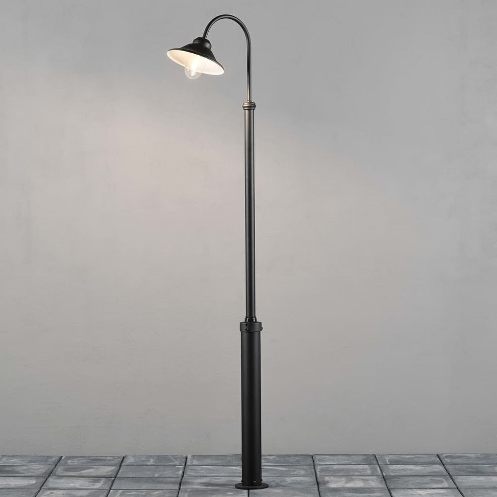 Konstsmide Lampadaire Vega Noir Mat