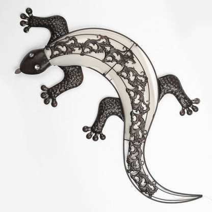 HI Applique De Jardin Solaire Led En Forme De Gecko