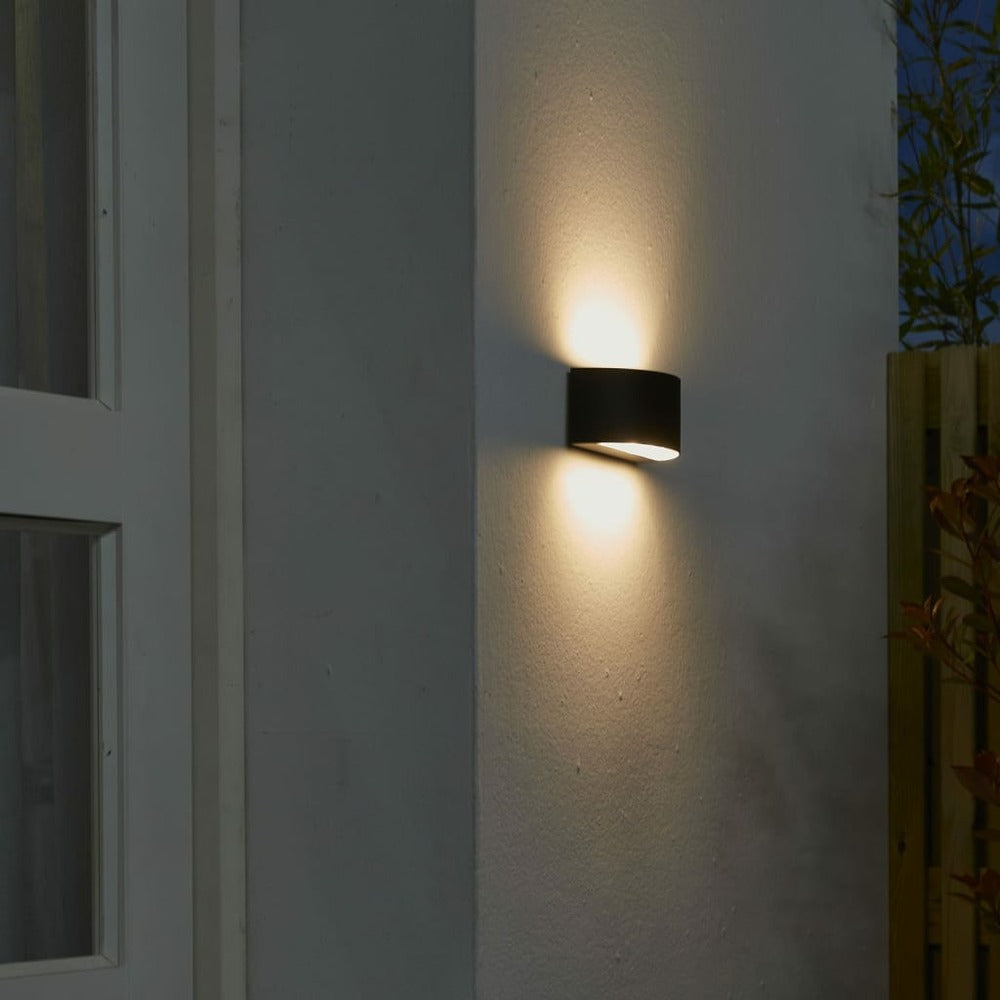 LuxForm Applique à Led De Jardin Arc Noir