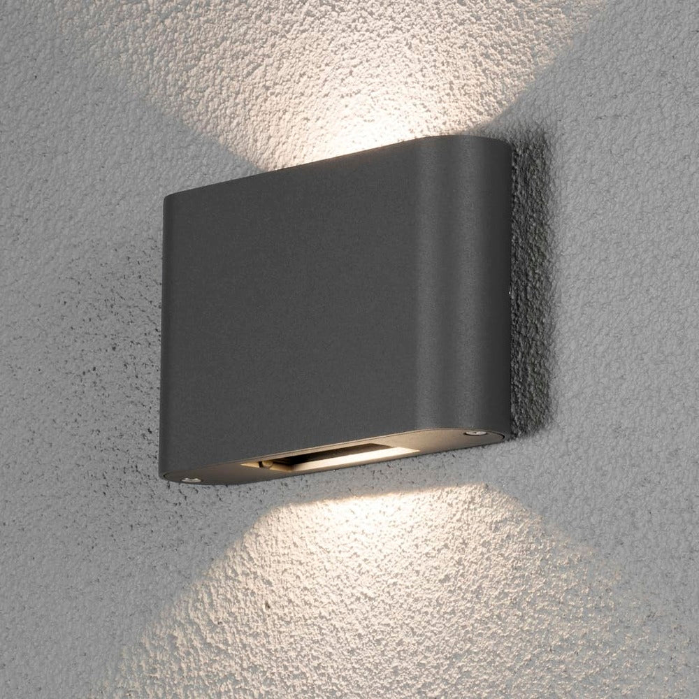 Konstsmide Applique à Led Chieri 2x6w Anthracite