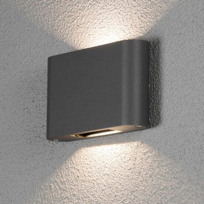 Konstsmide Applique à Led Chieri 2x6w Anthracite