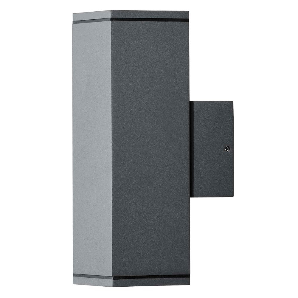 Konstsmide Applique Murale Monza Double Carrée Gris Foncé