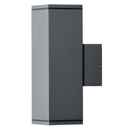 Konstsmide Applique Murale Monza Double Carrée Gris Foncé
