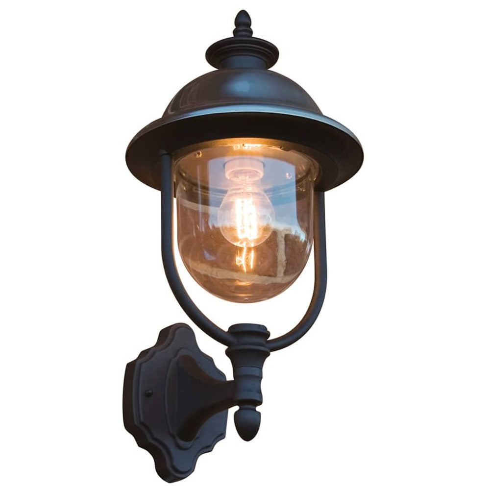 Konstsmide Applique Murale Parma En Haut Acier Inoxydable Brossé