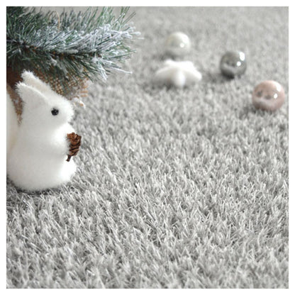  Gazon Synthétique Happy Party - Couleur Gris Clair - Classé Feu - 20mm - 2m X 5m