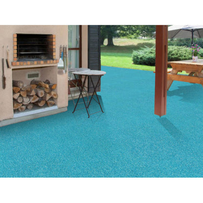 Gazon Synthétique Happy Party - Couleur Bleu - Classé Feu - 20mm - 1m X 6m