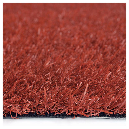  Gazon Synthétique Peps - Couleur Rouge Brique - 20mm - 2m X 5m