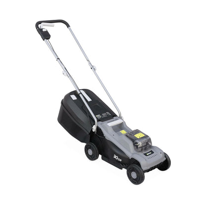  Voltr - Tondeuse à Gazon Sans Fil 30cm Batterie 20v Lithium 4ah Et Chargeur + Débroussailleuse Sans Fil ø25cm Avec Batterie Lithium
