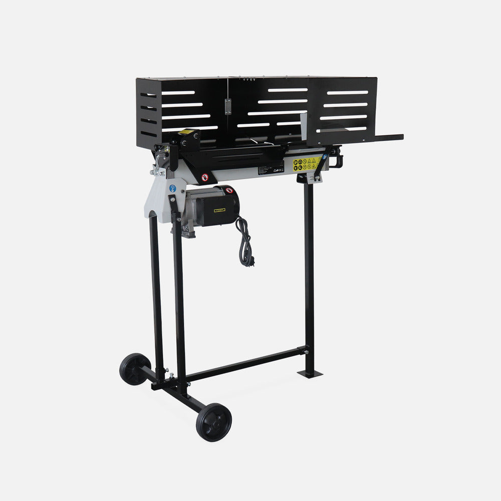  Fendeur De Bûches Horizontal électrique 52cm 2200w + Support Hauteur De Coupe 107.5cm