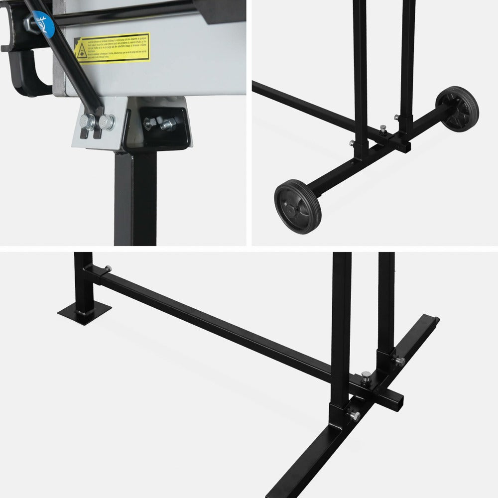  Fendeur De Bûches Horizontal électrique 52cm 2200w + Support Hauteur De Coupe 107.5cm