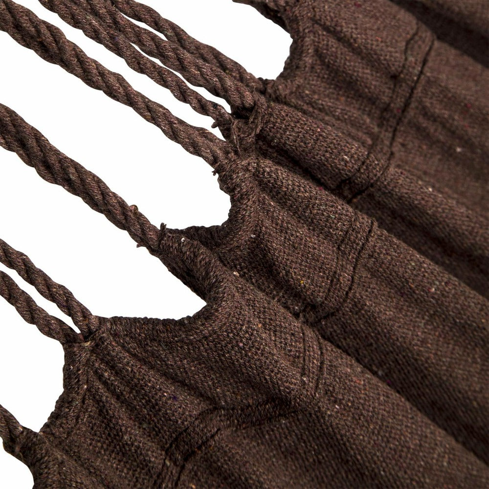  Toile De Hamac Marron. 1 Personne. 100% Polycoton. 240x160cm