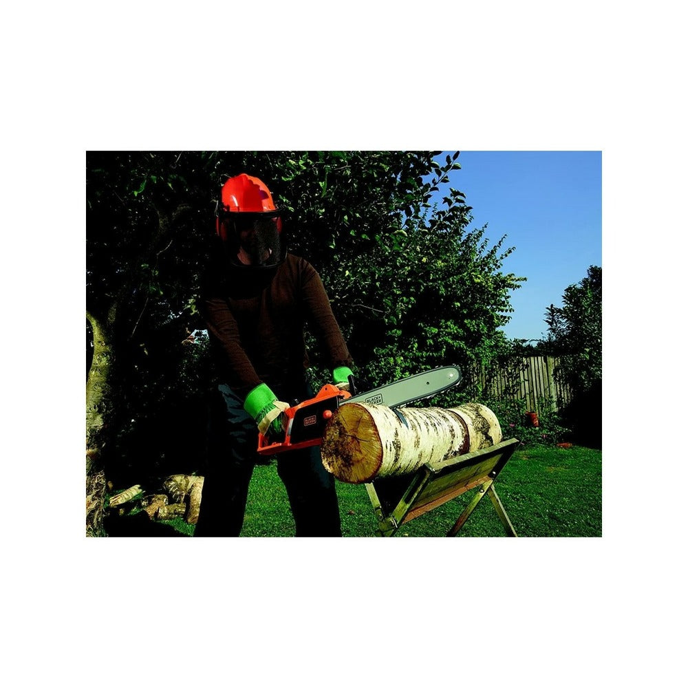 Black & Decker Tronçonneuse Electrique 1800w Lame 40cm Graissage Automatique Black+decker Cs1840-qs