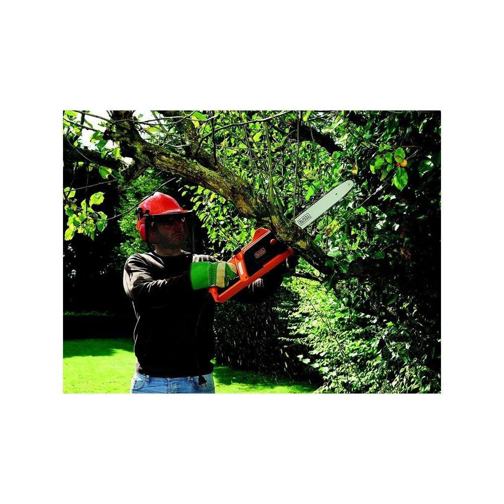 Black & Decker Tronçonneuse Electrique 1800w Lame 40cm Graissage Automatique Black+decker Cs1840-qs