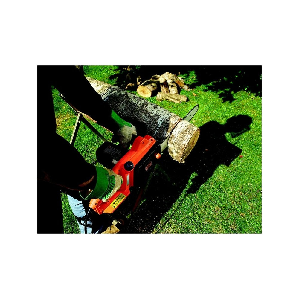 Black & Decker Tronçonneuse Electrique 1800w Lame 40cm Graissage Automatique Black+decker Cs1840-qs