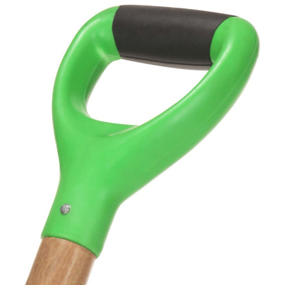 VIDAXL Fourche à Creuser De Jardin Avec Poignée En D Acier Et Bois Dur