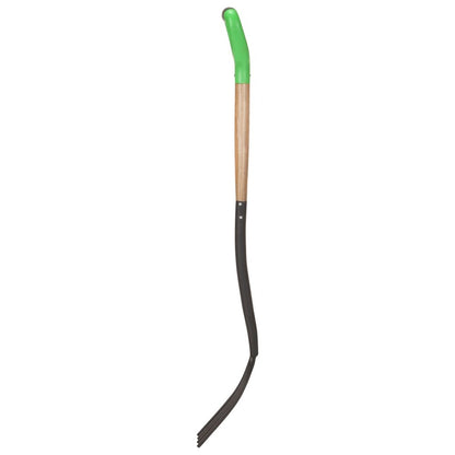 VIDAXL Fourche à Creuser De Jardin Avec Poignée En D Acier Et Bois Dur