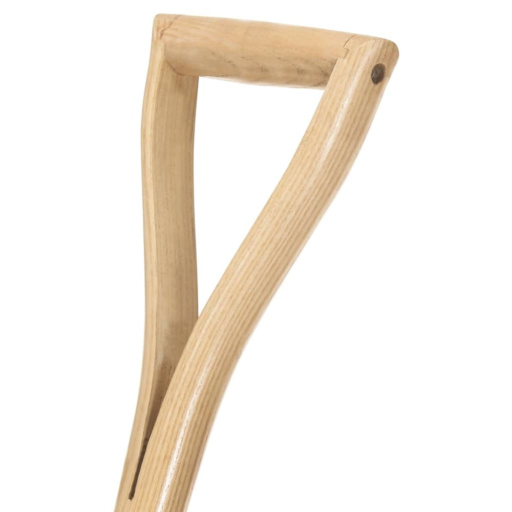 VIDAXL Fourche à Creuser De Jardin Poignée En Yd Acier / Bois De Frêne