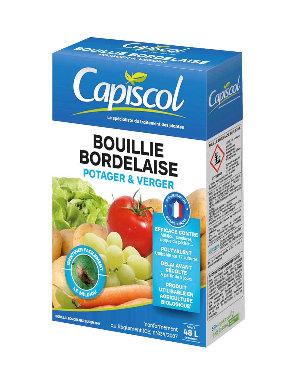  Capiscol Bb20300 Bouillie Bordelaise Potager Et Verger | 300g De Poudr