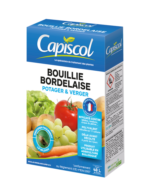  Capiscol Bb20300 Bouillie Bordelaise Potager Et Verger | 300g De Poudr