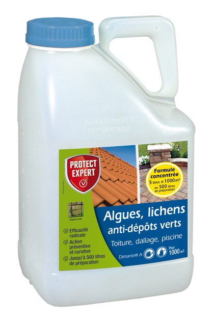  Dima5n | Algues & Lichens | Anti-dépôt Vert | Concentré 5l Pour 500l