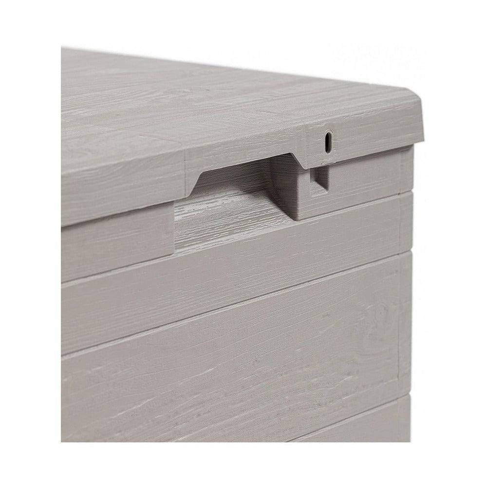  Coffre De Jardin 90l Woody's 42xp44xh50 Cm Résine