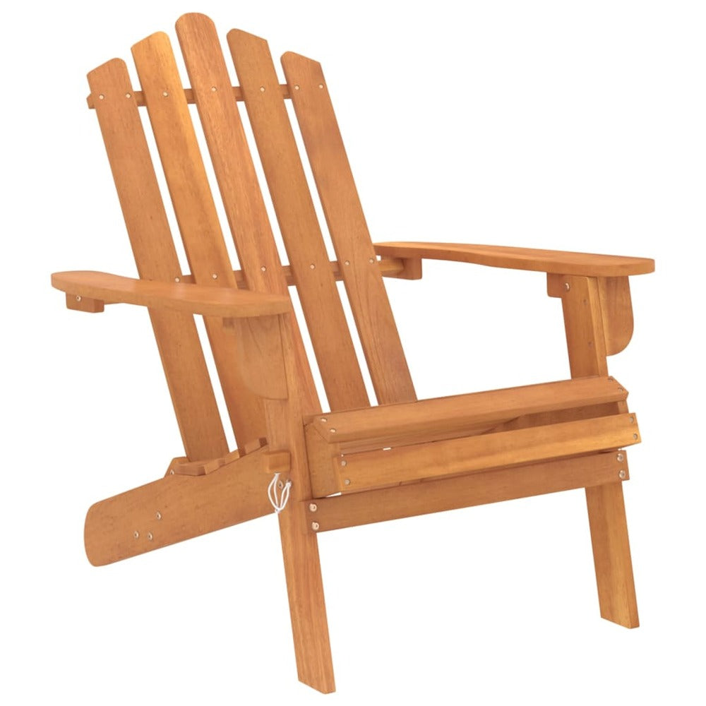 VIDAXL Ensemble De Salon De Jardin Adirondack 3 Pcs Bois Acacia Solide