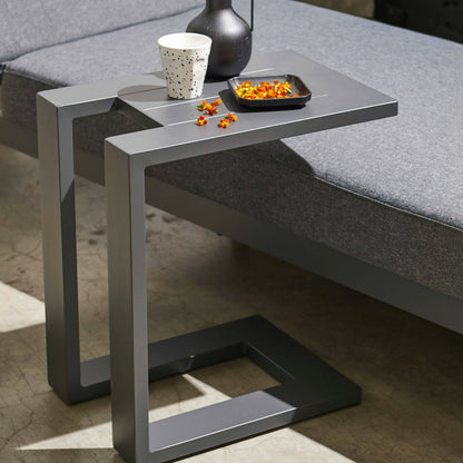  Tablette Pour Bain De Soleil En Aluminium Gris