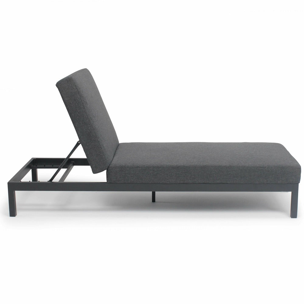  Bain De Soleil En Aluminium Gris