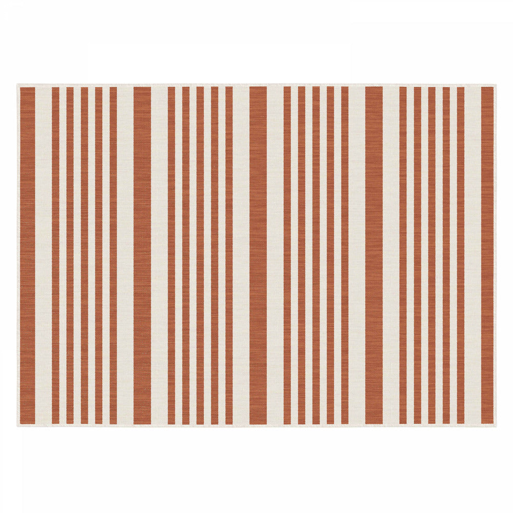  Tapis D'extérieur En Polypropylène 200 X 290 Cm Terracotta