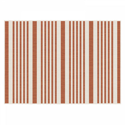  Tapis D'extérieur En Polypropylène 200 X 290 Cm Terracotta
