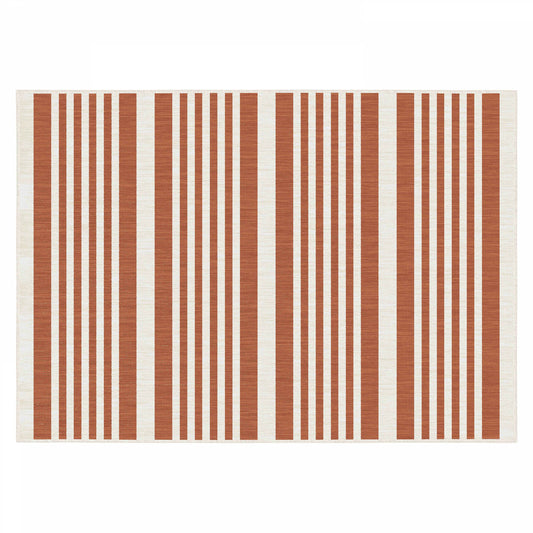  Tapis D'extérieur En Polypropylène 200 X 290 Cm Terracotta