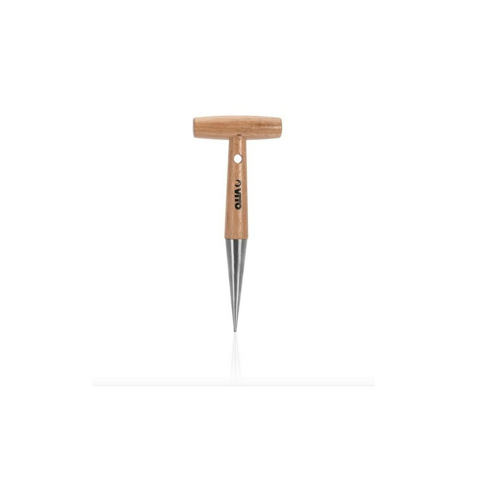  Kit 10 Outils De Jardin Manche Bois Vito Inox Et Fer Forgés à La Main