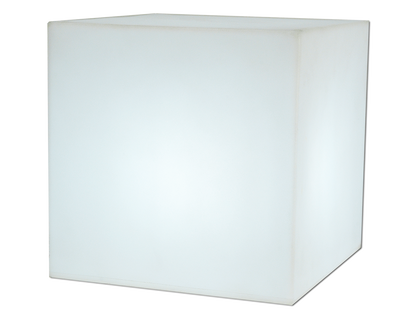  Cube Lumineux Cuby 32 Lumière Blanche Froide Par Câble 32x32x32cm