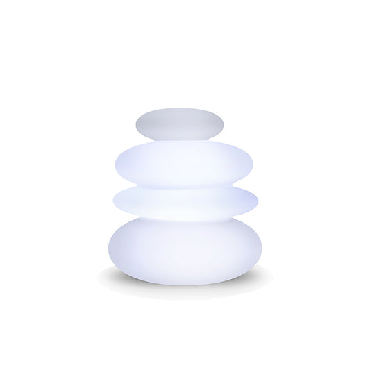  Lampe Balans 70 En Forme De Galets Zen Lumière Blanche Froide Par Câble Hauteur 70cm