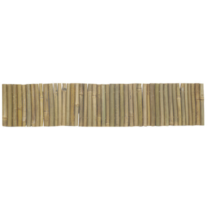  Bordure En Bambou Naturel