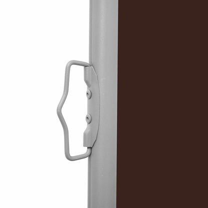 VIDAXL Auvent Latéral Rétractable De Patio 140x600 Cm Marron