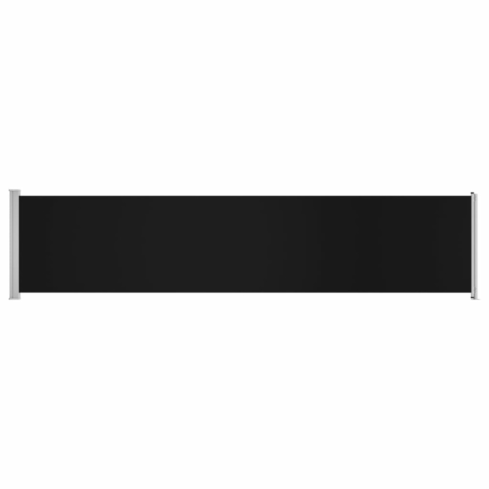 VIDAXL Auvent Latéral Rétractable De Patio 140x600 Cm Noir