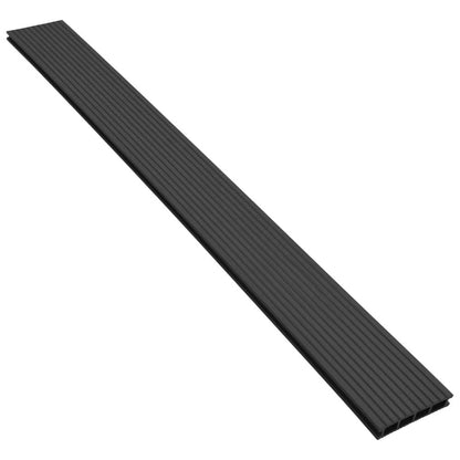 VIDAXL Panneaux De Terrasse Wpc Avec Accessoires 16m² 2,2m Anthracite